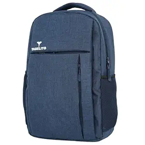 Tabelito Casual Laptop Backpack 15.6-inch, 25 LTR Water Repellent (Blue)