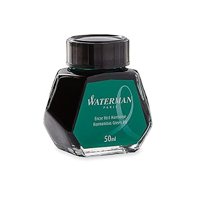 Waterman Flacon d'Encre pour Stylo-plume Vert Harmonie