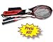 Produktbild Badminton Schläger-Set Bandito mit 2 erstklassigen Alu-Schlägern und Federball