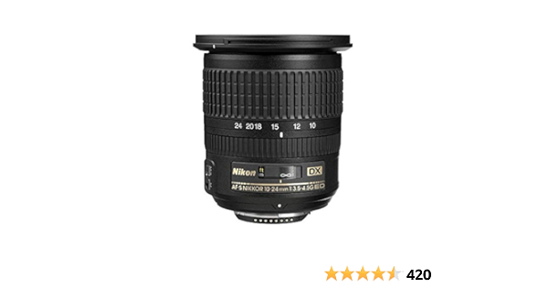 Nikon Af S Dx 10 24 Mm F 3 5 4 5 Objectif Parasoleil Hb 23 Amazon Fr High Tech