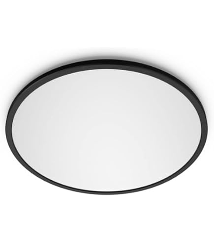 Paulmann 71025 LED Panel Abia 300mm Round Daylight White Black Light - View #10
