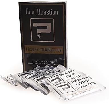 Individually Wrapped Adult Luxury Towelette – Lemon Scented Luxury Refreshing Large Heavy Duty Face &amp; Body Wet Wipes - Made From 100% Natural Cotton - for All Sports, Gym, Outdoors, Festivals, Camping, Hiking, Cycling, Commuting, Holiday &amp; Travelling Essentials