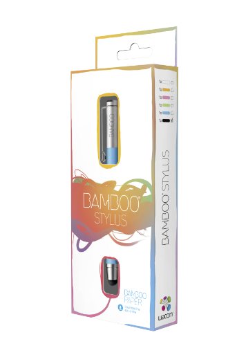 Wacom Bamboo Stylus solo CS-100B Eingabestift (für iPad, Smartphones & Tablet-PCs) blau - 5