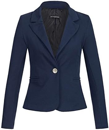 violet Fashion Women's Suit Jacket -  blue - 12