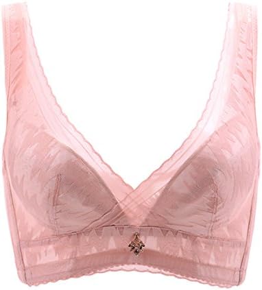 ANMUEN Ladies Soft Non-Wired Lace Unpadded Cups Push UP Sexy Everyday Bra 32-40 B C D E