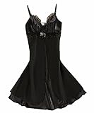ZANZEA Women's Sexy Babydoll Lace Lingerie Strap Sleeveless Night Dress Gown Sleepwear