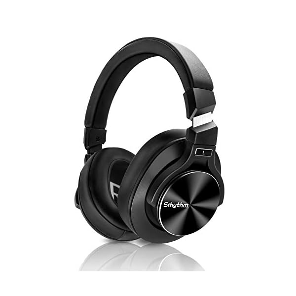 Drahtloser Kopfhörer mit Aktiver Geräuschunterdrückung - Bluetooth 5.0, SRHYTHM NC75 Pro Over-Ear Headphones mit CVC8.0-Mikrofon, Schnellladung, Hi-Fi, 40-Stunden Wiedergabezeit - Geringe Latenz