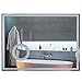 Produktbild kleankin LED Badezimmerspiegel Wandspiegel Beleuchtung mit Touchschalter und Vergrößerung EEK A Alurahmen Silber 80 x 3 x 60 cm