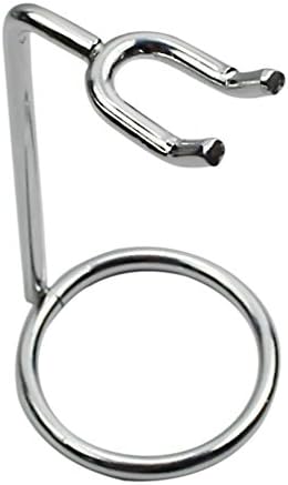 AYK Double Edge Chrome Plated Metal Safety Razor Stand Holder Accessory