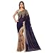 Anand Sarees Faux Georgette Saree (Blue) RS.299.00