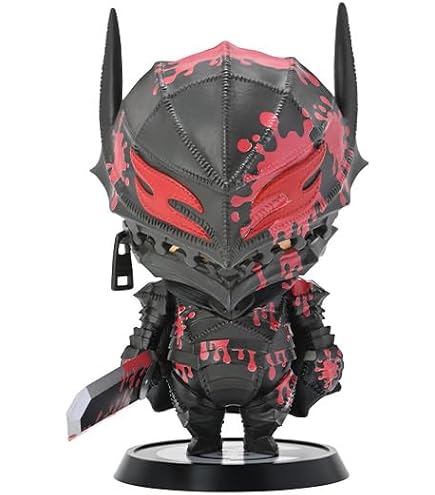 Figurine Guts Berserk – Version Combat Sanglante 22 Cm – PVC Noir – Statue Anime Pour Collection Et Déco