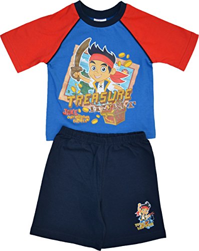 Boys Jake and The Neverland Pirates Shortie Pyjamas Age 18-24 Months