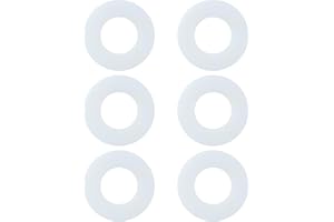 KingYH 6 Pezzi Rondella di Tenuta per Valvola di Scarico per Geber Guarnizione per Campana 63x32 mm per Riparazione Flushing Valvola di Scarico compatibile con Ge-berit 816.418.00.1