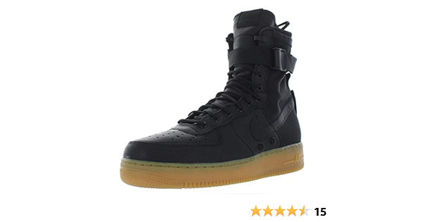Nike SF AF1 - Stivaletti sportivi da uomo, in pelle, taglia M, colore: Nero  : Amazon.it: Moda