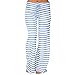 Produktbild OdeJoy Frau Hoch Taille Breit Bein Hose Streifen Lose Langehose Casual Kordelzug Yogahose Persönlichkeit Wild Jogginghose Strecken Aufflackern Hose Einfarbig Trousers (Blau,S)