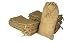 Produktbild 48er Set XXL Jutesäckchen, Jute-Beutel, Geschenke-Säckchen, Ideale Verpackung- Adventskalender, 100% Naturfaser, Hochzeit, Feiern, Geburtstag, Bier, Farbe: ungefärbt, Hellbraun von BlueFox