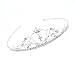 Girls Crystal/ Diamante Cross Design Tiara Headband - Holy Communion (065)