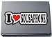 Produktbild Laptopaufkleber / Laptopskin / JDM / Die Cut - Aufkleber / Herz - 210 mm I LOVE SOUSAPHONE