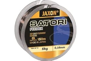 Jaxon Satori Feeder - Sedal de pesca (150 m, 0,16-0,35 mm, monofilamento, sumergible)