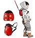 HuntGold Ladybug Style Kid Child Toddler Safety Harness Backpack Bag Lead Strap Knapsack(Lead Strap: Random Color)