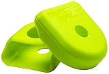 Con material de goma Race Face - Protectores de biela de Bicicleta, Boot, Amarillo
