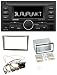 Produktbild caraudio24 Blaupunkt Palma 190 BT MP3 USB 2DIN Bluetooth AUX Autoradio für Opel Corsa D Astra H Zafira B Satin-Stone
