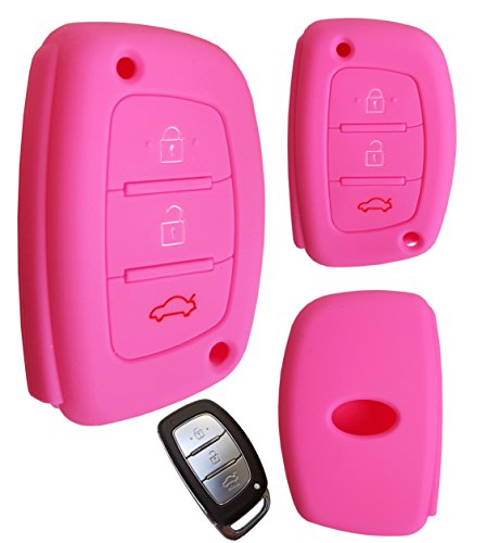 CK + Hyundai Auto de llave móvil Key Cover Case Funda Silicona para i10 i20 ix25 i30