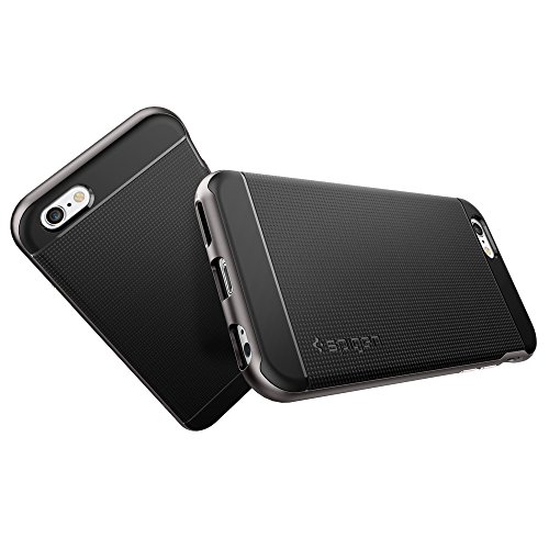 iPhone 6S Case, SpigenÂ® [Neo Hybrid] iPhone 6 Case with Flexible Inner Protection and Reinforced Hard Bumper Frame for iPhone 6S / iPhone 6 - Gunmetal