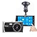 Produktbild SSCJ Im Auto Dash Cam 1080P FHD DVR Auto Fahren Recorder 4"LCD-Bildschirm 140 ° Weitwinkel, G-Sensor, WDR-Parkmonitor-Loop-Aufnahme, Bewegungserkennung