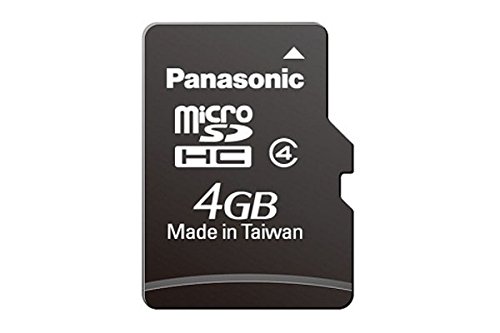 Preisvergleich Produktbild Panasonic RP-SMFB04GAK Class 4 microSD 4GB Speicherkarte