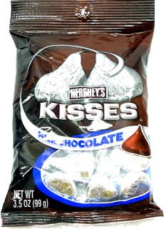Preisvergleich Produktbild Hershey's Kisses Milk Chocolate 99g