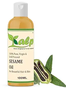 Kalp Sesame Oil- for hair and skin 100% natural & coldpressed ?100ml
