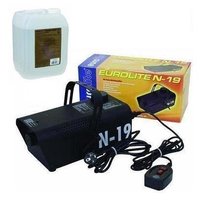 Preisvergleich Produktbild Eurolite N-19 Nebelmaschine schwarz + 5L -C- Fluid