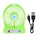 Produktbild Mifeer tragbarer Mini-USB-Ventilator, wiederaufladbar, tragbarer LED-Lichtventilator, USB-Ventilator, dritte Windbatterie Nicht im Lieferumfang enthalten
