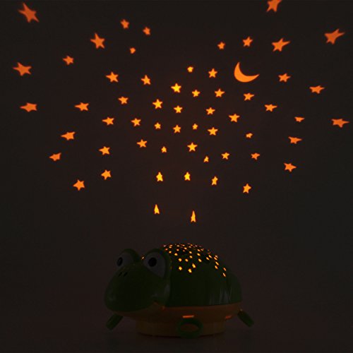 ANSMANN Sternenlicht Frosch LED Nachtlicht Sternenhimmel Projektor Einschlafhilfe für Kinder Babys Stimmungslicht Orientierungslicht Nachttisch Beleuchtung – geprüfte Materialien - 6