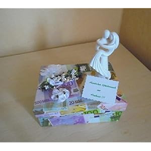 Geldgeschenk Hochzeit - Brautpaar modern