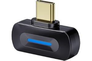 FiiO BT11 - Transmisor Bluetooth 5.4 (tipo C) para móvil/reproductor de juegos a auriculares inalámbricos, LDAC/AptX adaptativo/baja latencia (negro)