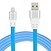 Parallel Universe Fast Charging and High Speed Data Transfer Flat Micro USB cable for Android phones - Extra Long 5 Feet wire- Blue RS.299.00
