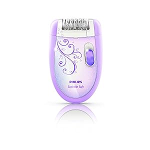 Philips Epilator HP6508 Satinelle Soft Sensitive Lilac and White - Image 3