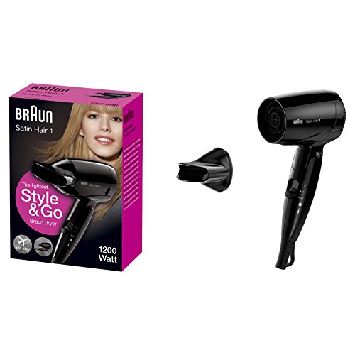 Braun Satin Hair 1 Style&Go klappbarer Reisehaartrockner HD130 - 4