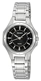 Seiko Damen-Armbanduhr XS Analog Quarz Edelstahl SXDE13