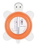 Este divertido termómetro de baño en forma de tortuga de bebé Confort hará las delicias de tu pequeñín a la hora del baño