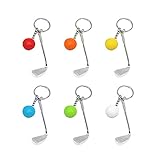 【Set de regalo perfecto】Nuestro anillo de metal dividido se puede aplicar como llaveros, mantenga sus llaves y su tarjeta de identificación (con la tapa de la tarjeta perforada) organizadas o colgantes de adorno para sus bolsos. Gran regalo para amigos o niños que aman el golf, el trabajo perfecto como premio para los fanáticos del deporte inspira a los niños, a los estudiantes y al campeón.