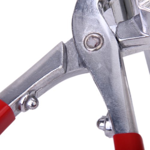 SODIAL (R) Aluminiumlegierung-Leinwand Stretching Zange rot Schaft mit Spring - 6
