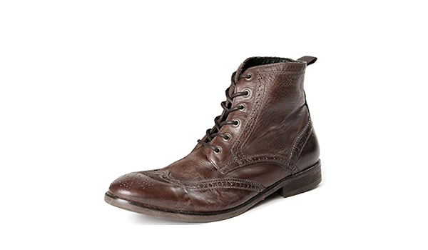 simpson tan brogue boot
