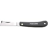 FISKARS K60 125900 AŞI BI&Ccedil;AĞI AŞI &Ccedil;AKISI KANCALI BI&Ccedil;AK 168MM | Paslanmaz &ccedil;elik, siyah, K60, 1001625