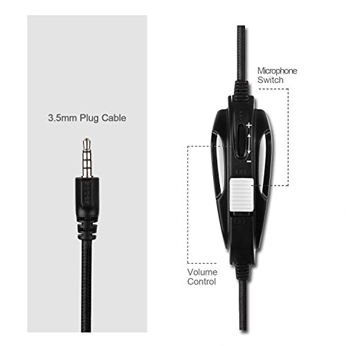 [Sades 2017 Multi-Platform New Xbox one PS4 Gaming Headset], SA810 Gaming cuffie da gioco cuffie per New Xbox one / PS4 / PC / Laptop / Mac / iPad / iPod (nero e camuffamento)