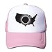 Produktbild Men and Women USA Georgia Total Solar Eclipse 2017 Youth Mesh Baseball Cap Summer Adjustable Trucker Hat