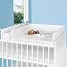 Infantastic Baby Nappy Changing Unit White 80/78/18 cm Nursery Furniture