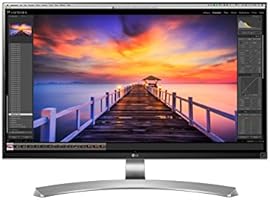 LG 27UD88-W Ecran PC 27" LED 3840 x 2160 5 ms HDMI/DisplayPort/USB